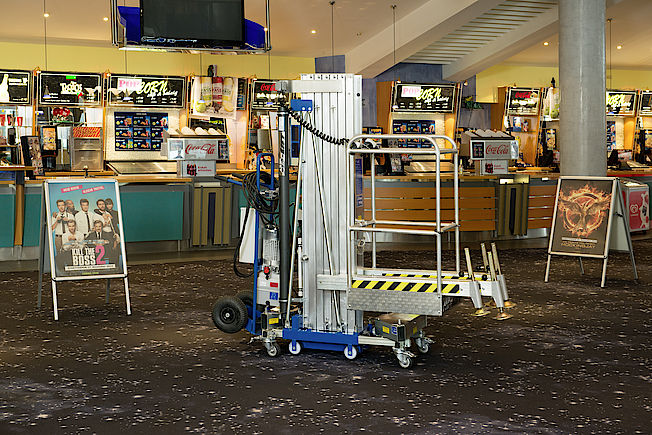 Elevadores de personas ALP-LIFT modelo PHC-S para cines