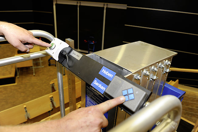 Elevadores de personas ALP-LIFT modelo PHC-S para cines